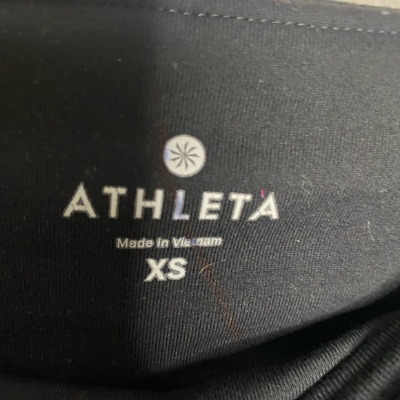 Athleta Chataranga Leggings Black XS Cropped Leggings - Picture 3 of 5